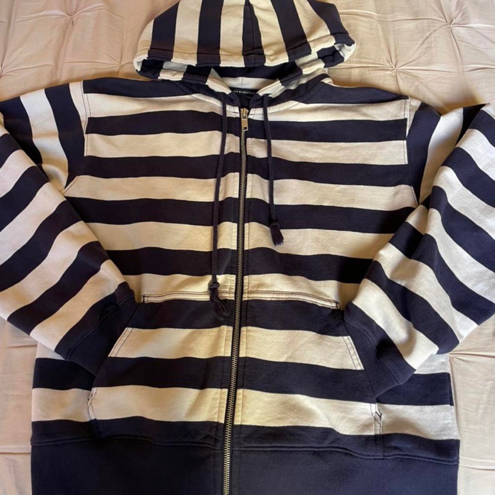 Brandy Melville Striped Christy hoodie